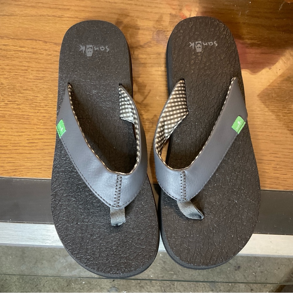 SANUK WOMENS YOGA MAT SANDALS SZ 7 - Picture 4 of 6